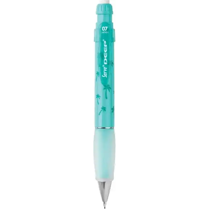 SERVE Deep Mekanik Kurşun KLM 07 MM, Nane Yeşili, Palmiye Deseni