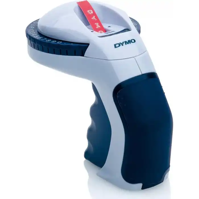 Dymo Omega etiket kabartma aleti, sezgisel döner klik sistemli ergonomik kabartma aleti