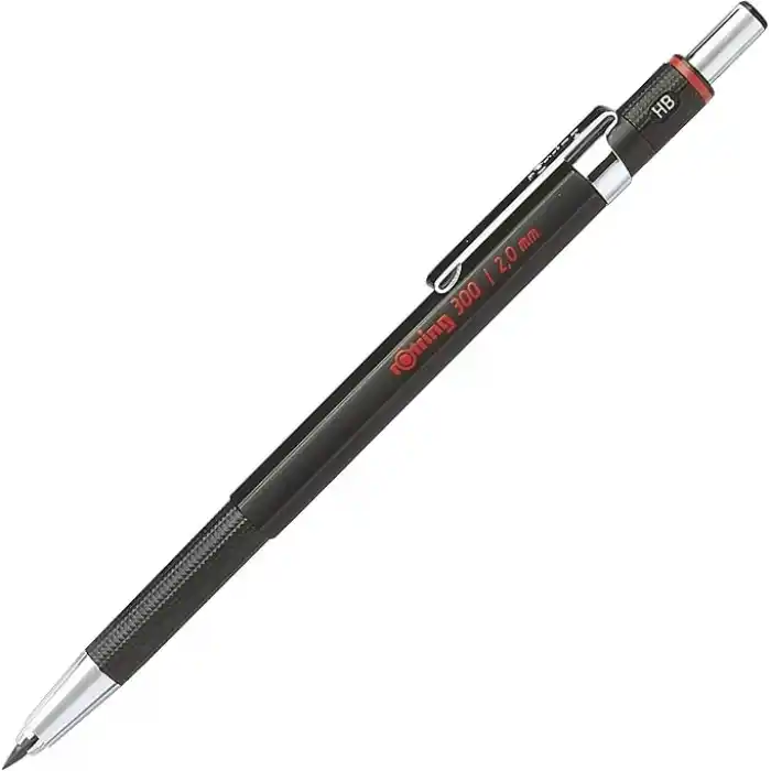 rOtring 300 Mekanik Kurşun Kalem, 2,0 mm, Siyah