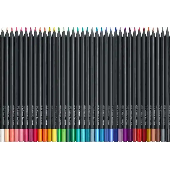 Faber-Castell 116436 - Renkli kalemler Blackwood, Black Edition, 36lı kutu