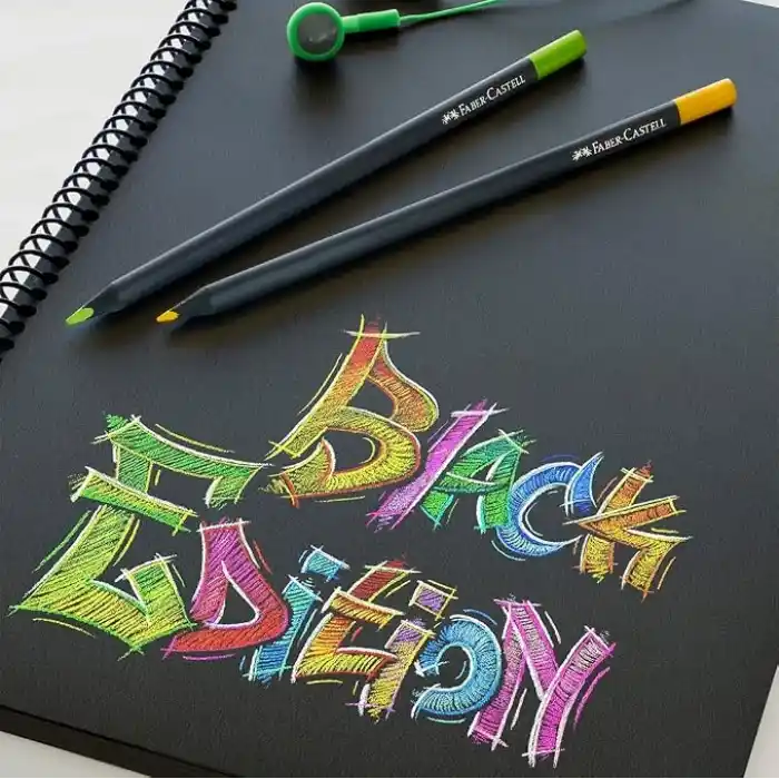 Faber-Castell 116436 - Renkli kalemler Blackwood, Black Edition, 36lı kutu