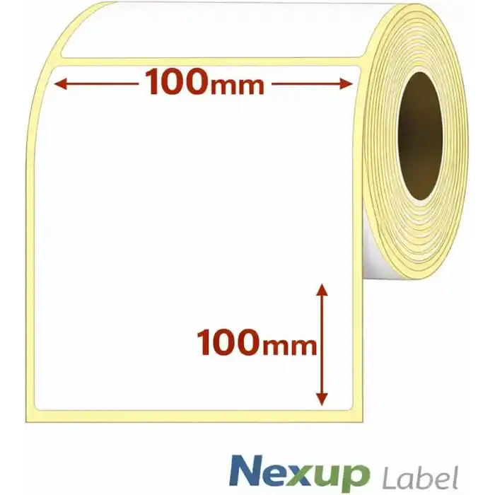 100x100 mm Termal Etiket, Barkod/Adres/Kargo Termal Etiketleri, Yazıcılarla Uyumlu