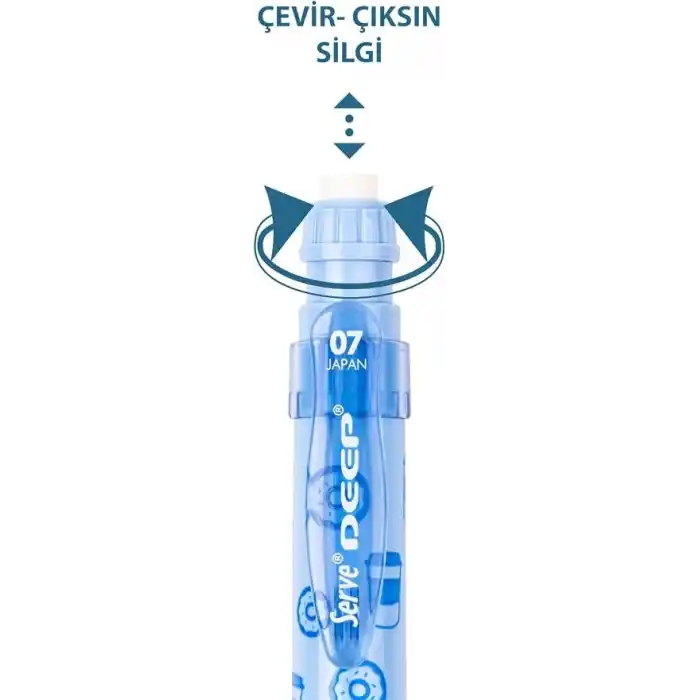 SERVE DEEP MEK KUR KLM 07MM KAHVE & DONUT GOK MAVI