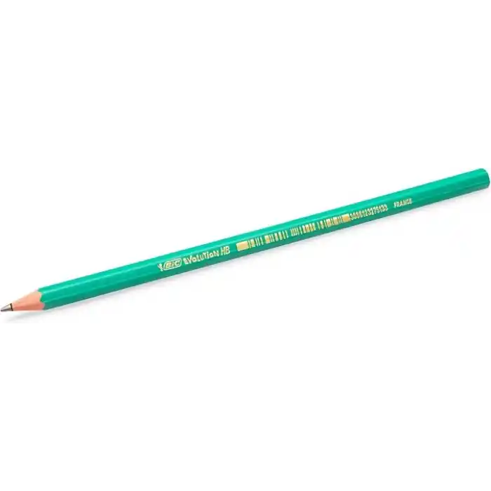 BIC Evolution HB Kurşun Kalem ve Silgi Seti, 10 HB Uçlu Kurşun Kalem ve 1 Silgi