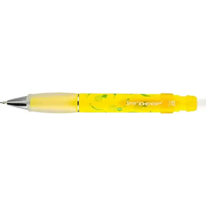 SERVE DEEP MEKANIK KURSUN KALEM 07MM FOS SARI ANANAS & MUZ