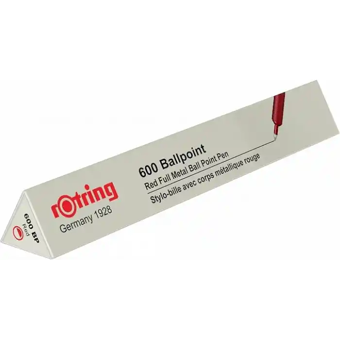 Rotring 600 Tükenmez Kalem, Kırmızı
