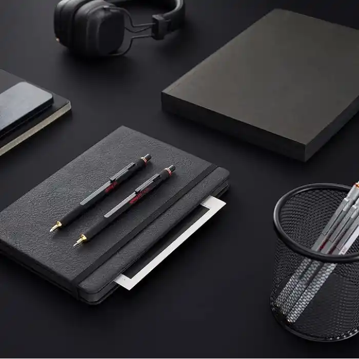 Rotring 800 Mekanik Kurşun Kalem 1904447 Siyah,0.5 mm