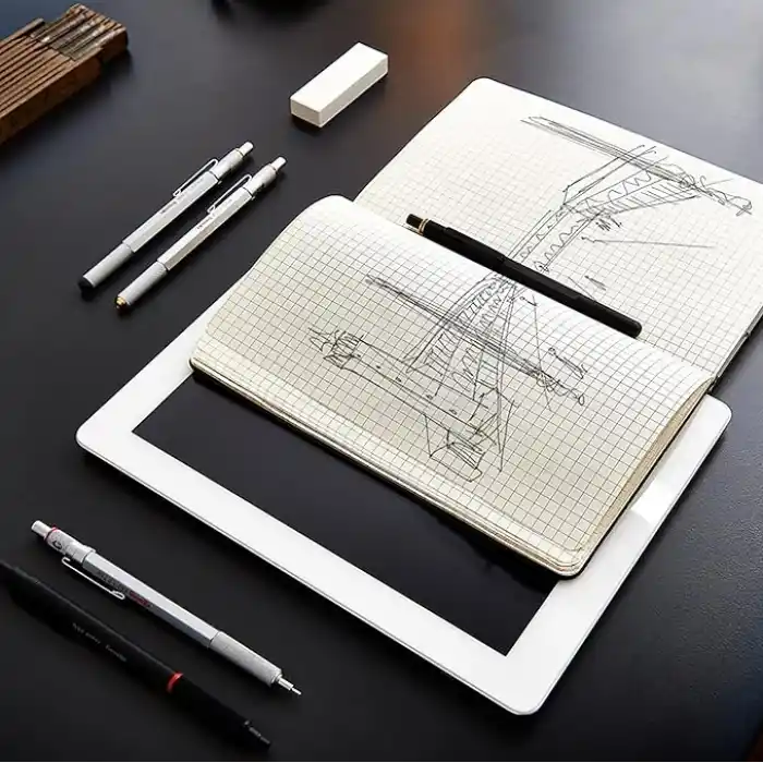 Rotring 800 Mekanik Kurşun Kalem 1904447 Siyah,0.5 mm