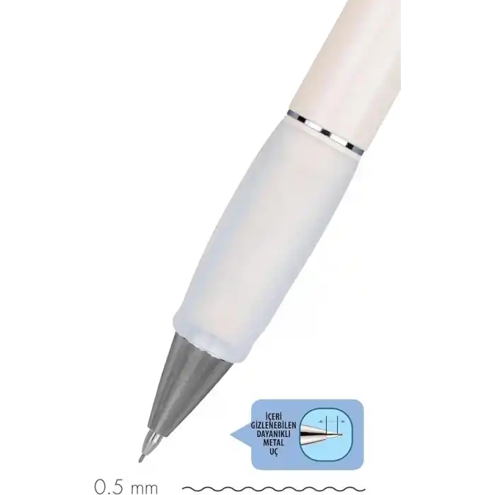 SERVE DEEP MEKANIK KURSUN KALEM 05MM FİLDİŞİ