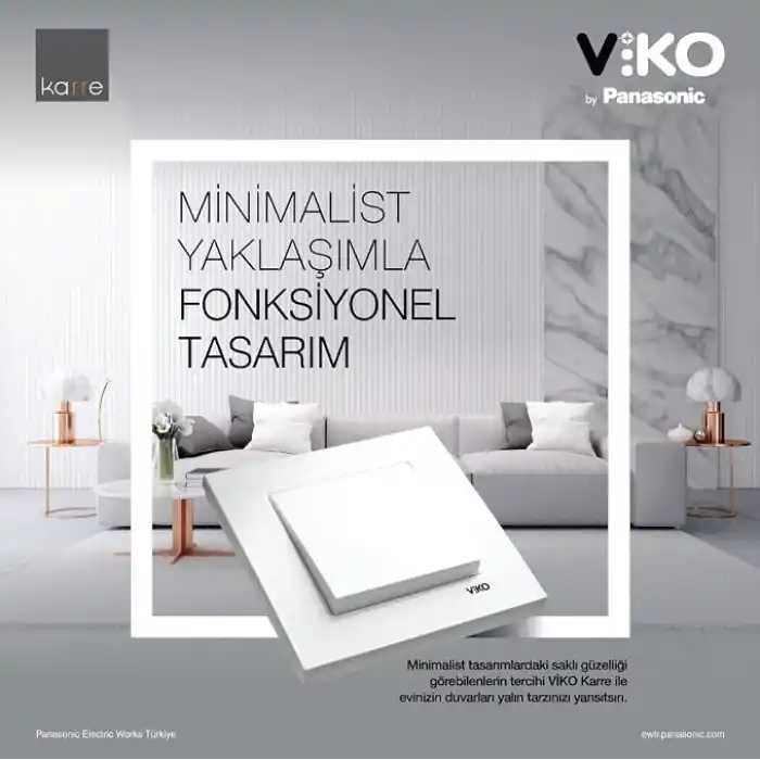 Viko Karre Beyaz Vavien A.Opp