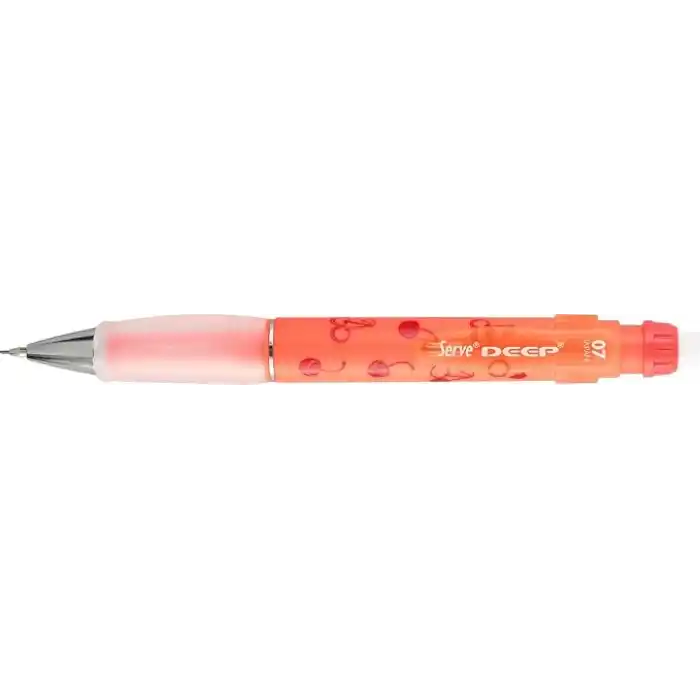 SERVE DEEP MEKANIK KURSUN KALEM 07MM FOS KIRMIZI KİRAZ