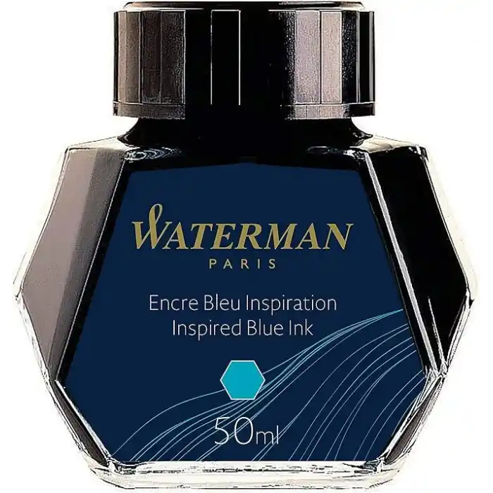 Waterman Şişe Mürekkep 50 ml, Deniz Mavi - S0110810