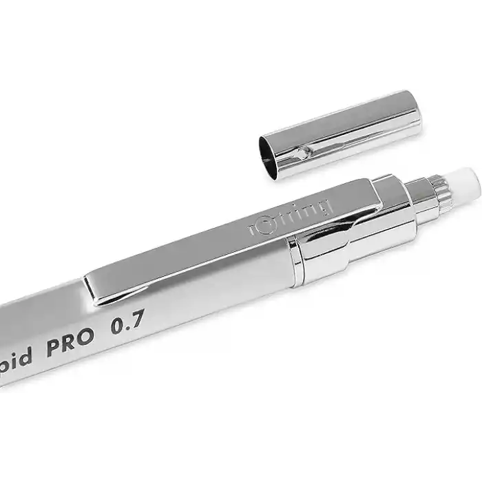 Rotring Rapid PRO Mekanik Kurşun Kalem, Gümüş, 0.7 mm