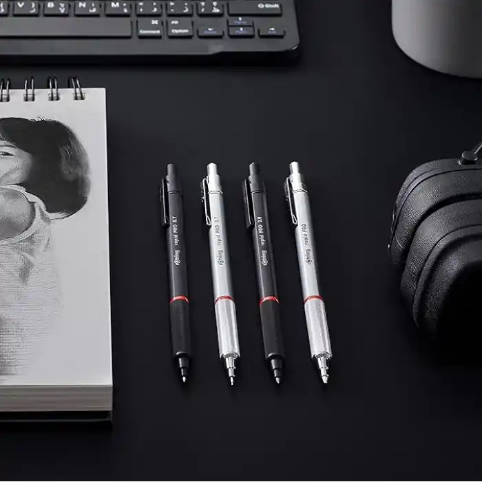 Rotring Rapid PRO Mekanik Kurşun Kalem, Gümüş, 0.7 mm