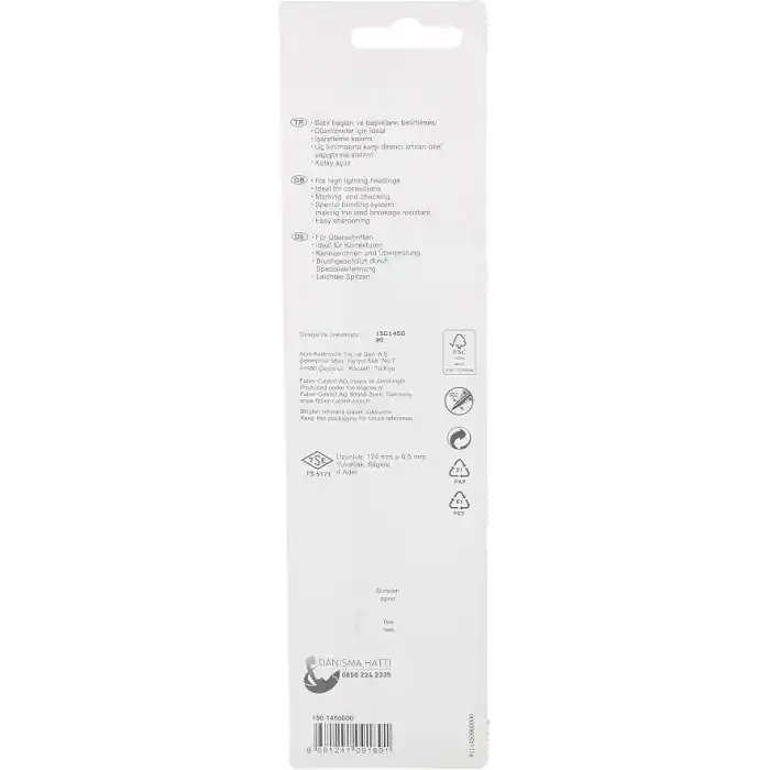 Faber-Castell Başlık Kalemi Yıldız Kırmızı