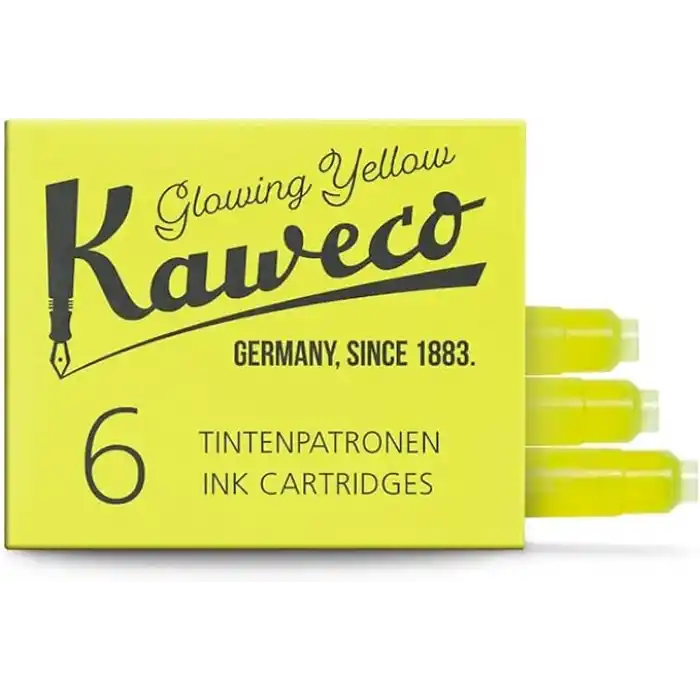 Kaweco 10001220 Neon Sarı 6lıkartuş
