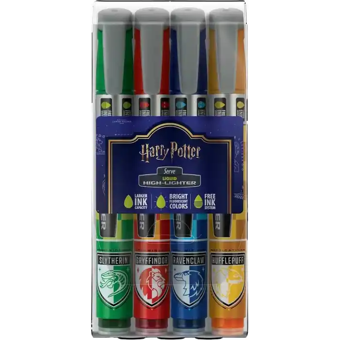 SERVE LIKIT KALEM HARRY POTTER DAMALI 4LU PET BLISTER
