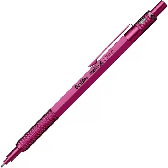Scrikss Office Matri-X Versatil 0.5 Mm Metalik Pembe Şeffaf Amb.