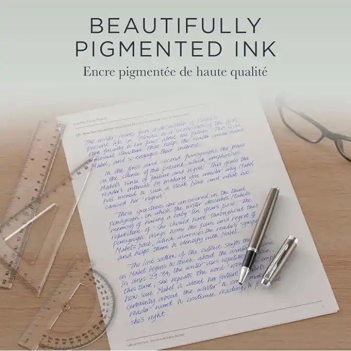 Parker 1950323 Tükenmez Kalem Yedeği, Orta Kalınlıkta Uç, Siyah, Siyah
