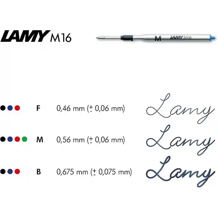 Lamy Tükenmez Kalem Refili Tekli Mavi (F)