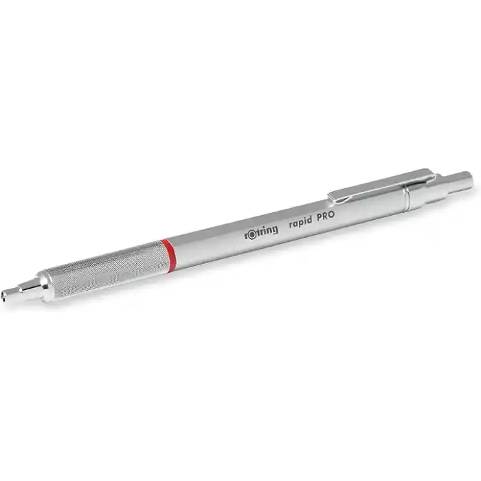 Rotring Rapid PRO Tükenmez Kalem 1904291, Krom, Tekli Kutu
