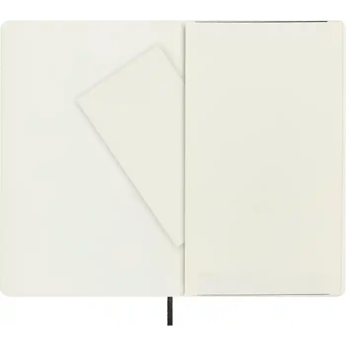 Moleskine Large Boy Yumuşak Kapak Çizgili Defter Siyah /