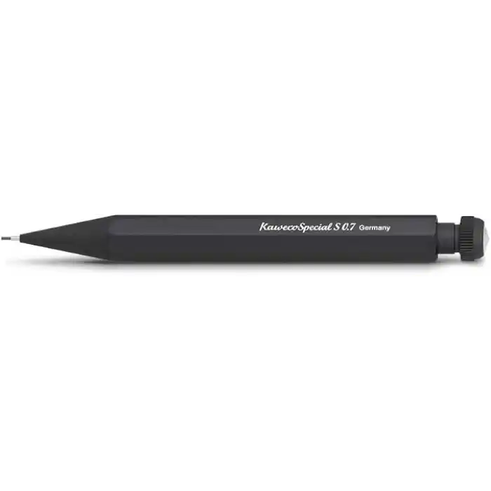 Kaweco 10000534 Special Mini Mekanik Kurşun Kalem, 0.7 Mm Uç Siyah