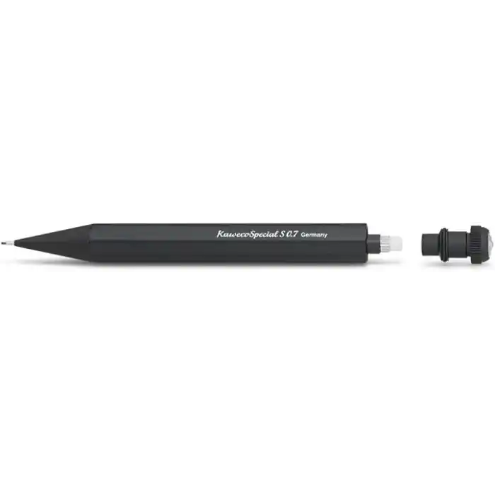 Kaweco 10000534 Special Mini Mekanik Kurşun Kalem, 0.7 Mm Uç Siyah