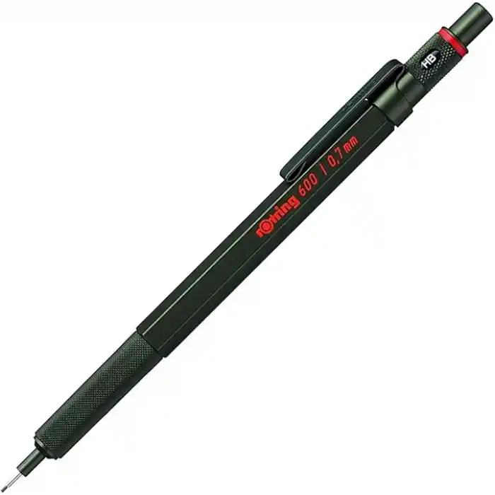 Rotring 600 İnce Uçlu Kalem Metalik Koyu Yeşil 0.7 mm