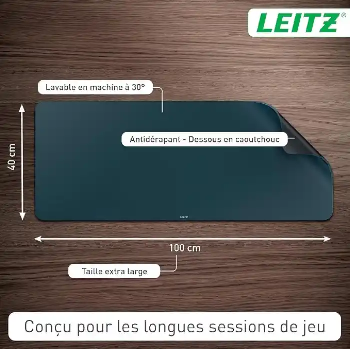 Leitz Desk Mat XL 100x40 cm Gri