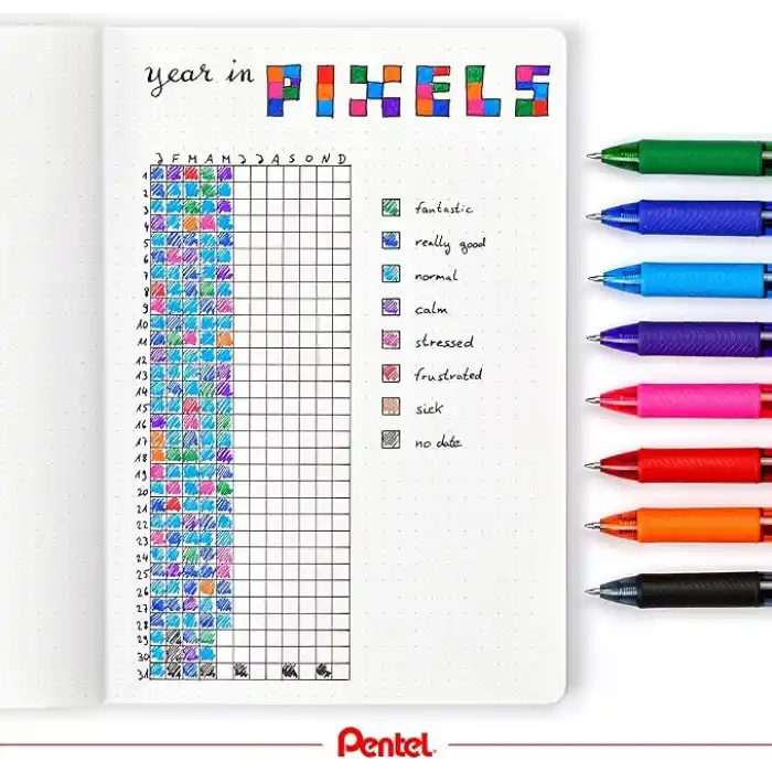 Pentel ENERGEL 0.7 mm Likit Roller Kalem A.YEŞİL