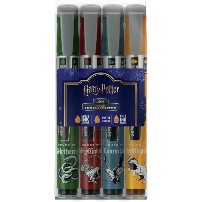 SERVE LIKIT KALEM HARRY POTTER 4LU PET BLISTER