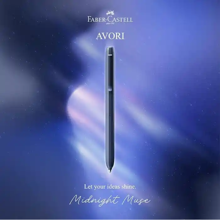FABER-CASTELL Avori Tükenmez Kalem, Toz Mavi