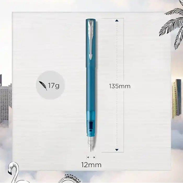 PARKER Dolma kalem Vector XL Matte Teal M Blue