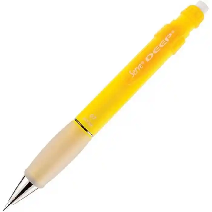 Serve Deep Mekanik Kursun Kalem 0.7mm Fos Sari