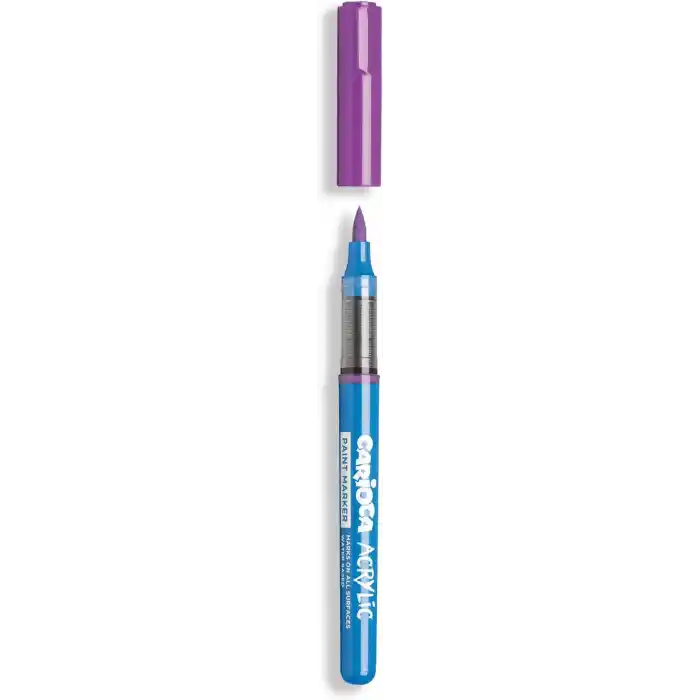 Carioca Akrilik Paint Marker Su Bazli Fırça Uçlu 2Li