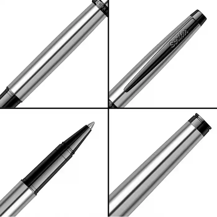 Scrikss Metropolis 800 Roller Kalem Siyah Krom