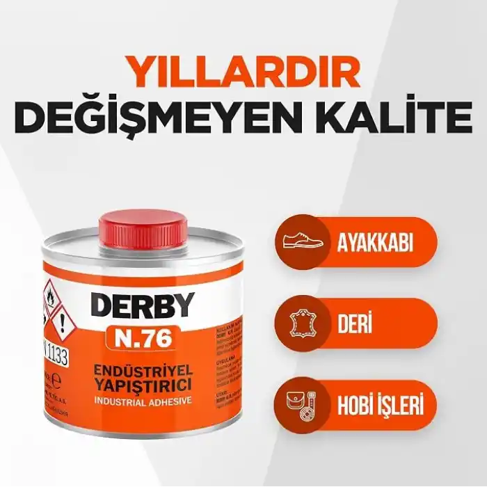 Derby N.76/2 Teneke Kontakt Yapıştırıcı - Net 400g