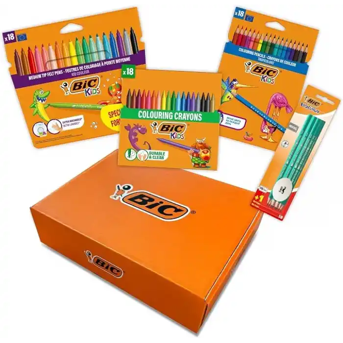 BiC Kids Okul Boyama ve Yazım Seti