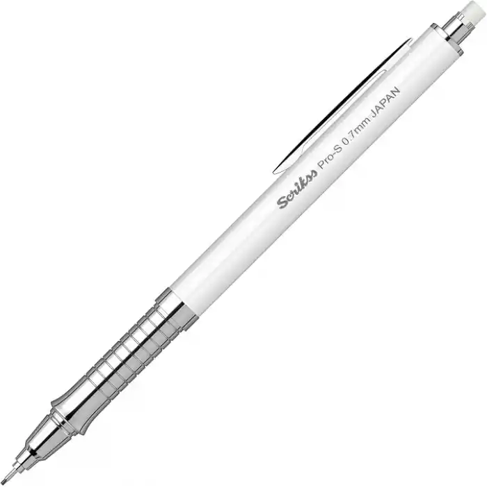 Scrikss Office Pros Mekanik Kurşun Kalem Beyaz 0.7 Mm