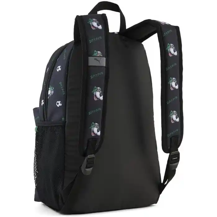 PUMA PHASE SUPER PUMA S BP Unisex Çocuk Sırt Çantası Black-Super AOP Tek Beden