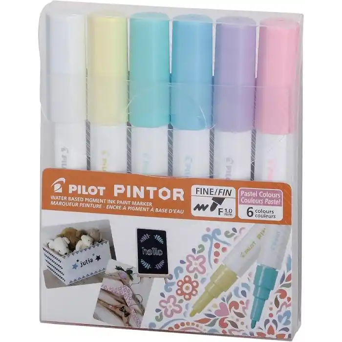 PINTOR-B-6 Color set (Metalik