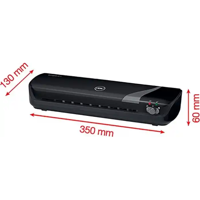 GBC Inspire+ A4 Evde Kullanım Laminatör, A4 Torbalar ve Daha Küçük, 1 Yıl Garanti, Siyah, 440207
