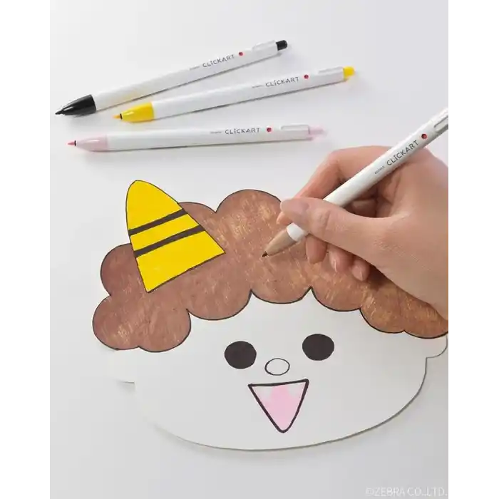 ZEBRA CLICKART MARKET PEN DK 12 LI SET