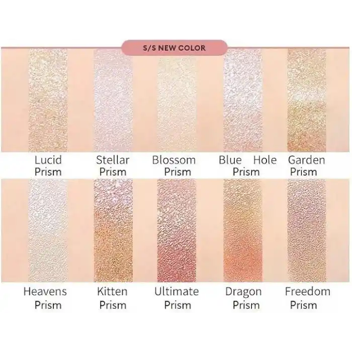 MISSHA Topaklanmayan, El Yapımı Glitter Far Modern Shadow Glitter Prism (NO.3 ULTİMATE PRİSM)