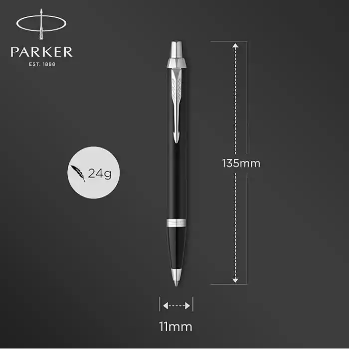 Parker IM Mat Siyah CT, Tükenmez Kalem