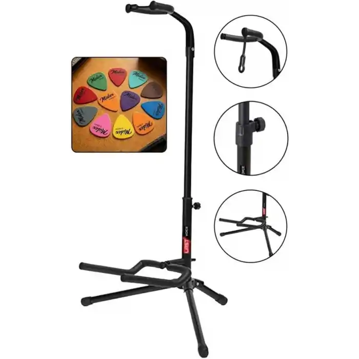 Lastvoice Portatif Demonte Gitar Standı Sehpası Pena Hediye (GTR-01)