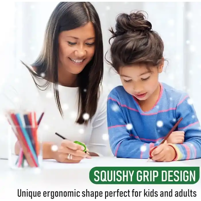 The Pencil Grip Pinch Grip, ergonomik yazma yardımı, parlak renkli kalem tutacakları, 6lı, TPG-12706
