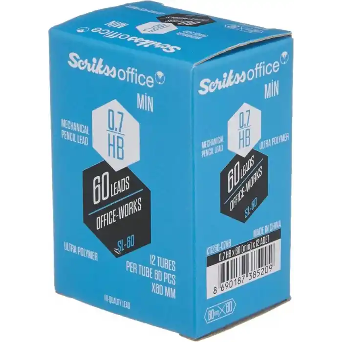 Scrikss Office Sl60 Min 12lik Kutu Hb 0.7 mm