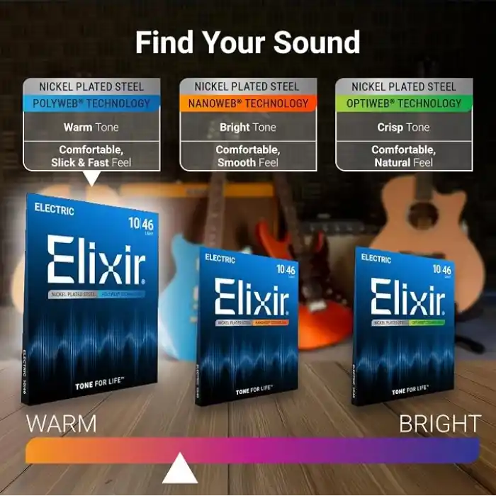 Elixir 09-42 Polyweb Super Light Elektro Gitar Teli 12000